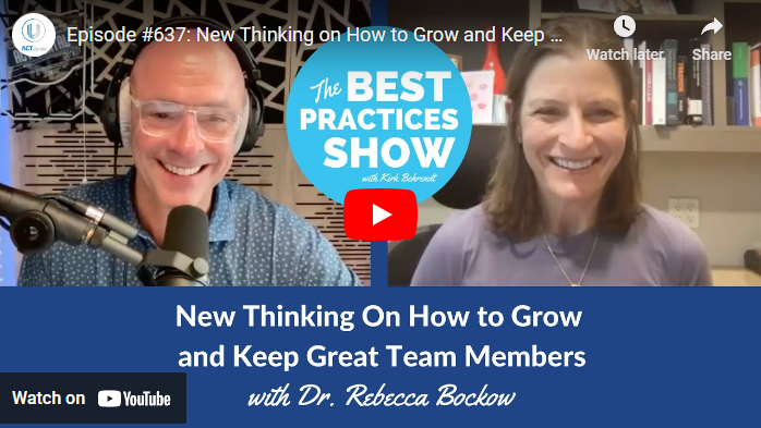 Episode #637: New Thinking On How To Grow And Keep Great Team Members, With Dr. Rebecca Bockow