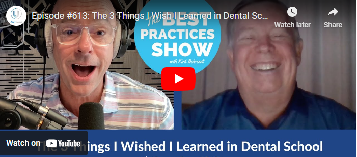 Episode #613: The 3 Things I Wish I Learned In Dental School, With Dr. Jim McKee